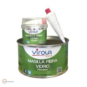 Masilla Carrocero Con Fibra De Vidrio Plainsur - Artespray